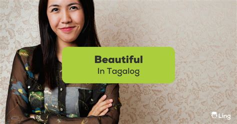 pretty in tagalog.